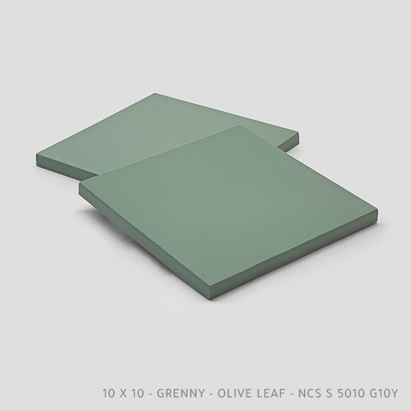 Carreaux 10x10 Olive Leaf