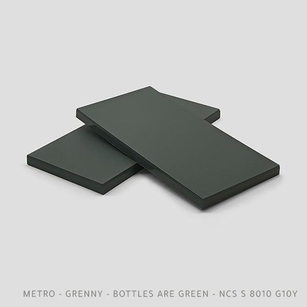 Carreaux métro Bottles Are Green