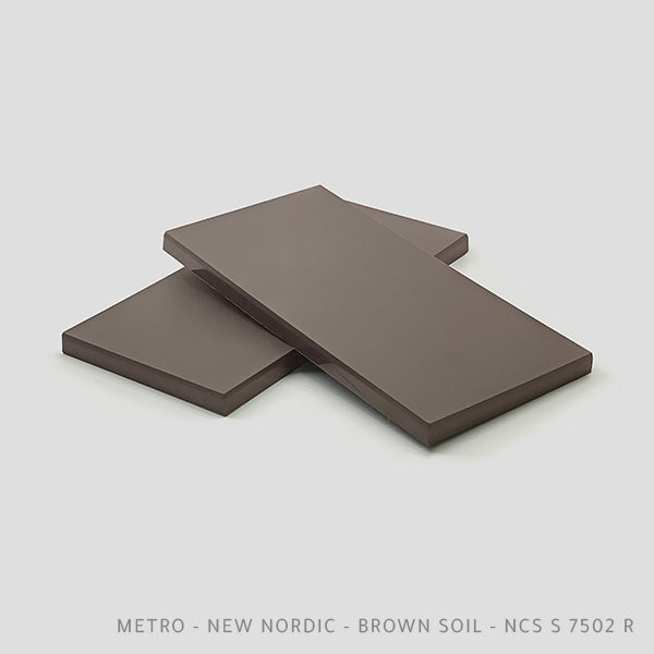 Carreaux métro Brown Soil